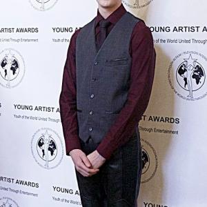 Jadon at the 2015 YAAwards nominated for his lead role in Kemosabe