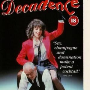 Steven Berkoff and Joan Collins in Decadence 1994