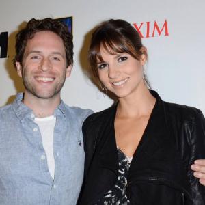 Jill Latiano Howerton and her husband Glenn Howerton attend the FXMaxim party at Comic Con 2013