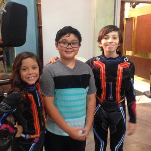 Video Game Ninja Scene with Jenna Ortega and Joshua Carlon Netflix Ritchie Rich Episode 3 The et Up! Watch it Smile!
