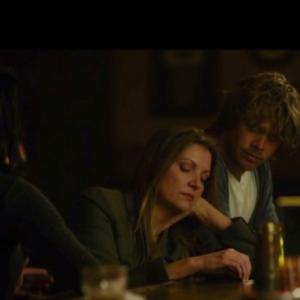 Still of Eric Christian Olsen and Tonja Kahlens in NCIS Los Angeles 2015