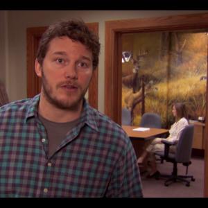 Still of Chris Pratt and Tonja Kahlens in Parks and Recreation 2010