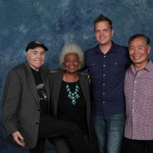 Star Trek- Walter Koenig, Nichelle Nichols, Zachery McGinnis & George Takei