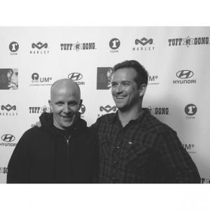 Director Kevin Kerslake with Ryan Kane Fitzgerald at Bob Marley Legend Remixed Documentary