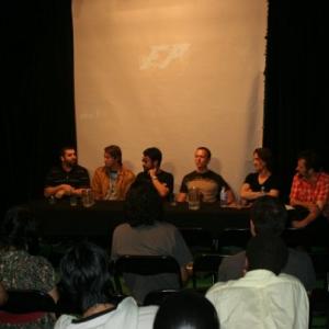 Still of Michael David Lynch, Nathan Christoffel, Kurando Mitsutake , Martyn Park, Steven Kastrissios, Jack Sargeant in Film Panel (2009)