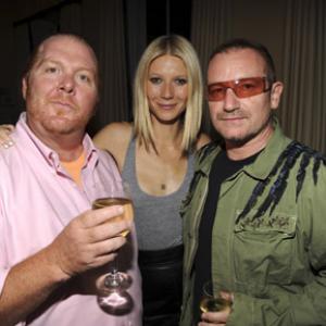 Gwyneth Paltrow Bono and Mario Batali