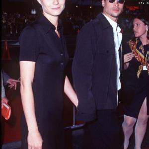 Brad Pitt and Gwyneth Paltrow at event of Waterworld 1995