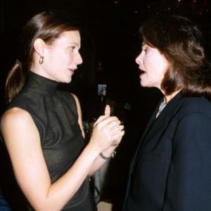 Gwyneth Paltrow and Sherry Lansing