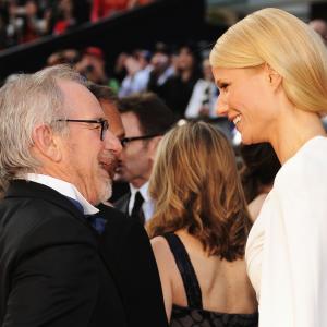 Steven Spielberg and Gwyneth Paltrow