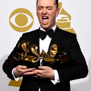 Sam Smith at event of The 57th Annual Grammy Awards (2015)
