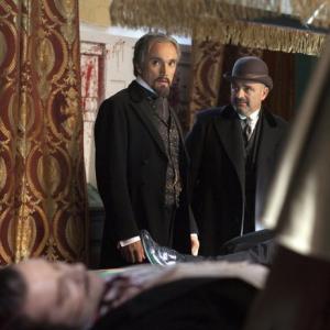 Still of Alastair Mackenzie, Ben Miles and Andrew Paul in Dracula (2013)