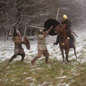 Action as frankish /alaman nobleman in 