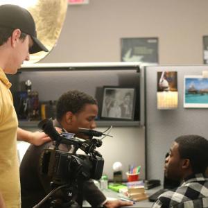 Behind the scenes filming for Gilyard 2013 with Philip Stanley Jaye Starkes and Brandon Fields