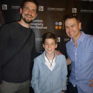 Columbia University Film Festival World Premiere of Moths with Cowriter Zac Page and DirectorCowriter Andy Fortenbacher May 2014