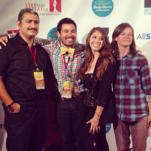 The director assistant director director of photography and actress Amanda McDonough at the Passangers showing of the HollyShorts Film Feastival