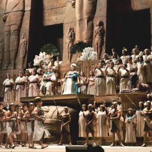 Still from the New York Times article on AIDA at Lincoln Center