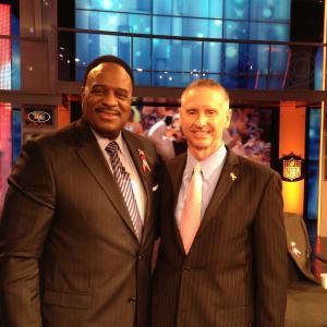 James JB Brown with me on The NFL Today CBS Sports
