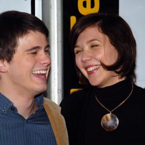 Maggie Gyllenhaal and Jason Ritter at event of Happy Endings 2005