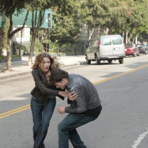 Still of Jason Ritter and Sarah Roemer in The Event 2010