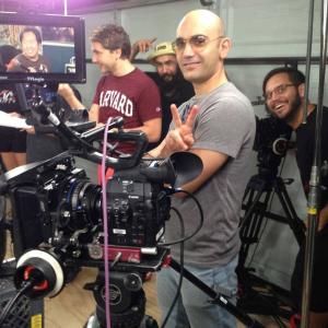 Filming of sitcom: E-Sports, DP: Bruce Finn