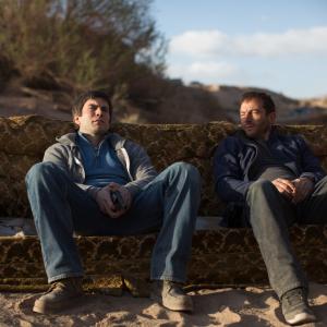 Still of Wes Bentley and Jason Isaacs in After the Fall 2014