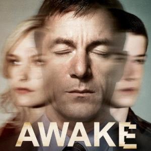 Jason Isaacs, Laura Allen and Dylan Minnette in Awake (2012)