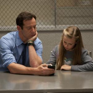 Still of Jason Isaacs and Brighid Fleming in Awake 2012