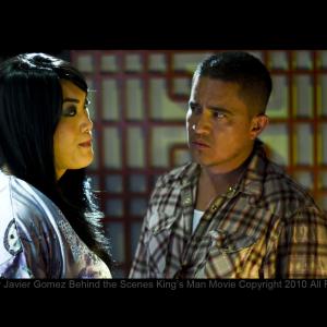Luis Pimber with Doua Moua in King's Man