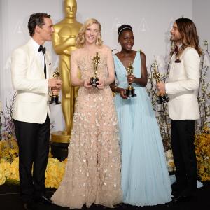Matthew McConaughey Cate Blanchett Jared Leto and Lupita Nyongo
