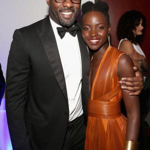 Idris Elba and Lupita Nyongo