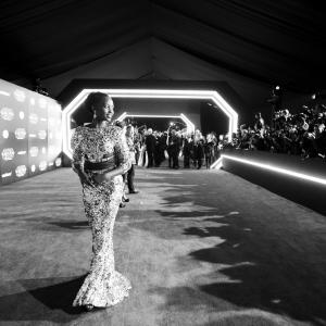 Lupita Nyongo at event of Zvaigzdziu karai galia nubunda 2015