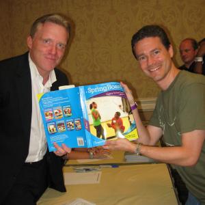 Christopher Kearney with Anthony Michael Hall