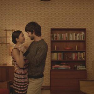 Still of Naomi Christie and Ben Whishaw in Lilting (2014)