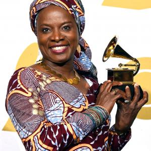 Angelique Kidjo at event of The 57th Annual Grammy Awards (2015)