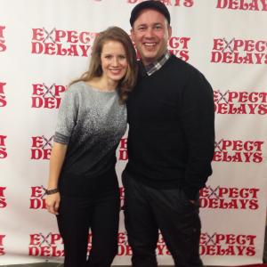 With Director Dan Steadman at Expect Delays film premiere