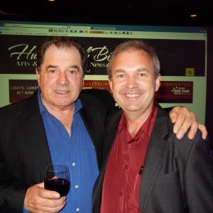 John Orcsik and Michael Maguire at the Gold Coast Indie Film and TV Network Group  September 15 2014