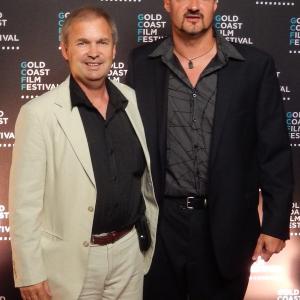 Michael Maguire with David Gould at the Australian premiere of The Cure April 4 2014