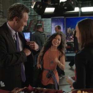 NBC's Go On starring Matthew Perry and co-star Theresa JunE-Tao