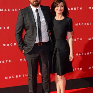 Essie Davis Justin Kurzel and The Uk at event of Macbeth 2015