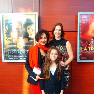 First screening of Lonely Dream with Amelia Croft Fiona Director Violet Modaressi and actor Shelley Janze