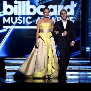 Fall Out Boy, Pete Wentz and Kira Kazantsev at event of 2015 Billboard Music Awards (2015)
