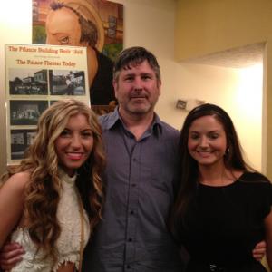 Kira Cupp, Craig Taylor, and Courtney Lee Simpson at the premiere of Addie, and Killer in Me.