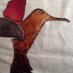 HummingbirdBeijaflor cushion detail 2013 design craft by VLM
