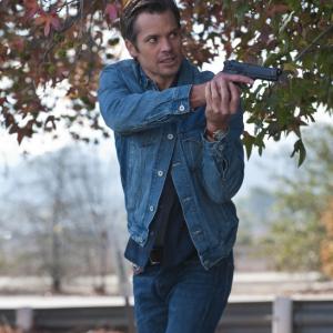 Still of Timothy Olyphant in Justified Blind Spot 2010