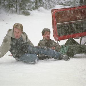 Still of Thomas Jane and Timothy Olyphant in Dreamcatcher 2003