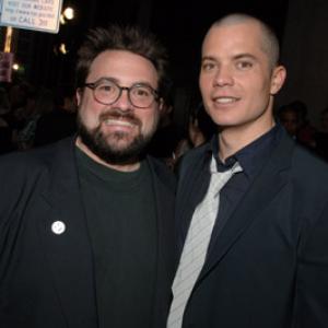 Kevin Smith and Timothy Olyphant at event of Kietas riesutelis 4.0 (2007)
