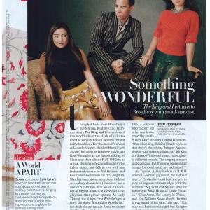 Ashley Park VOGUE April 2015 What People Are Talking About Also pictured Conrad Ricamora Ruthie Ann Miles