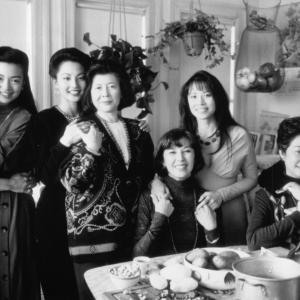 Still of Tamlyn Tomita, Tsai Chin, Kieu Chinh and Lisa Lu in The Joy Luck Club (1993)