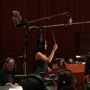 Recording film music at Warner Brother, Eastwood Scoring Stage