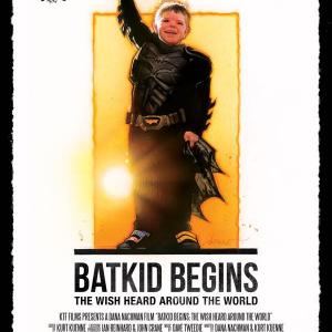 Batkid Begins festival poster by Drew Struzan